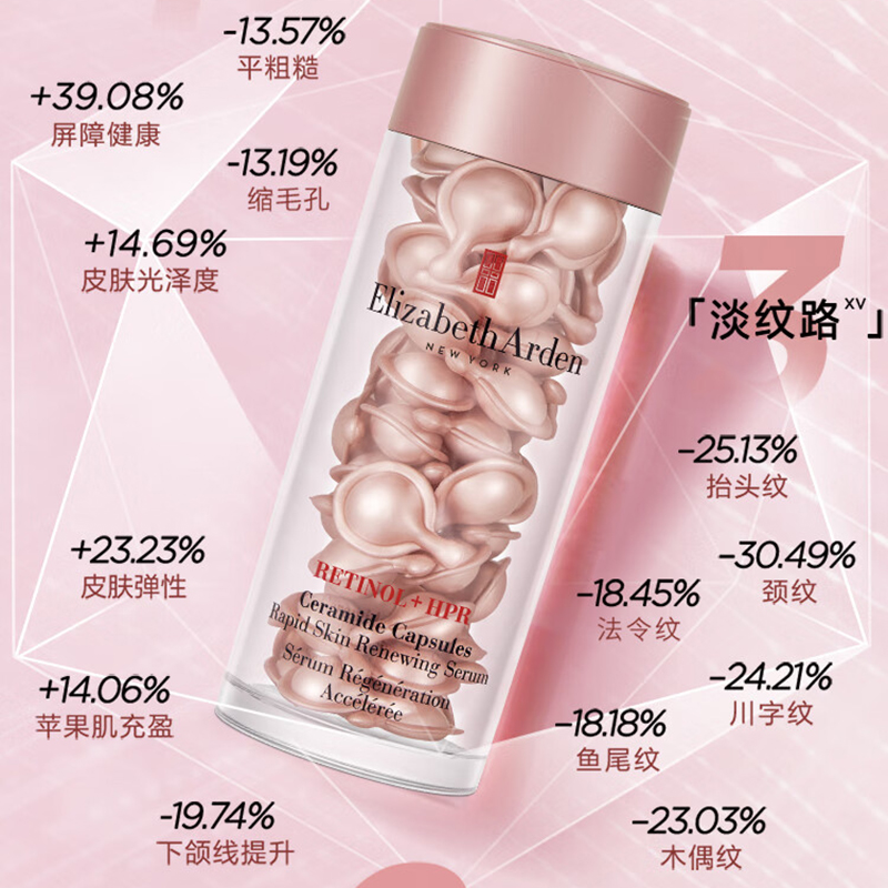 伊丽莎白雅顿 时空焕活夜间多效胶囊精华14ml*1[ylsb0014]高清大图