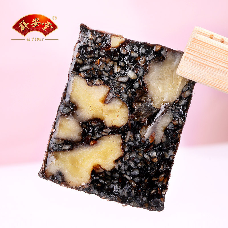 群安堂 即食燕窝阿胶糕100g/盒 小锅手工熬制 补气养血正品纯驴皮ejiao