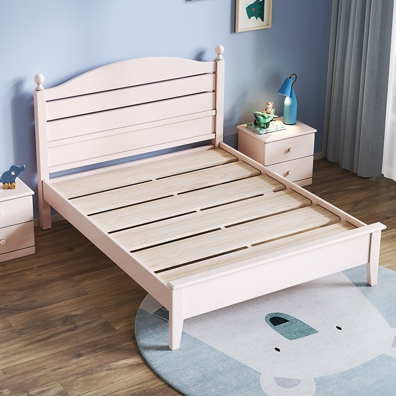 顾家家居儿童床实木床单人床现代简约家具套装青少年床