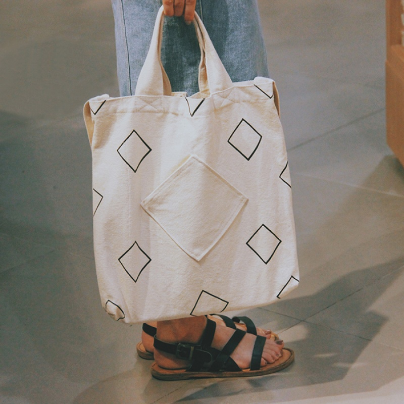 帆布女单肩包小清新原创简约斜挎购物袋女款文艺帆布包夏视频