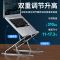 渥赢笔记本电脑支架铝合金悬空折叠便携式护颈椎桌面增高支撑底座 经典黑(全铝合金 经典版本)