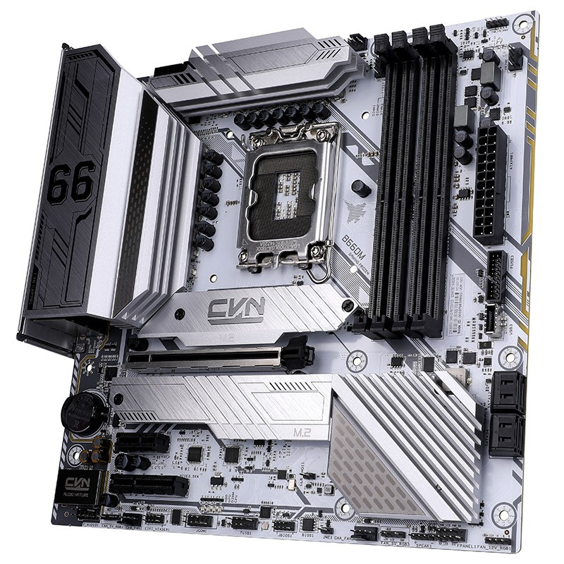 七彩虹 CVN B660M GAMING FROZEN V20主板+12代英特尔 i5-12400 主板套装