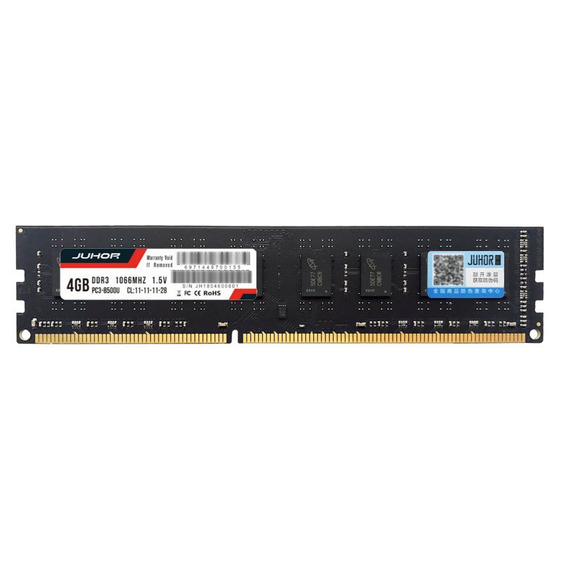 JUHOR 玖合 DDR3 1066 4G 台式机内存条