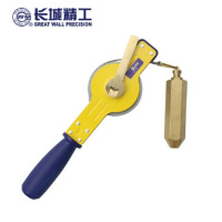 长城010011 Y系列塑柄铜锚量油尺测油尺石油汽油测深度尺10m*10mm