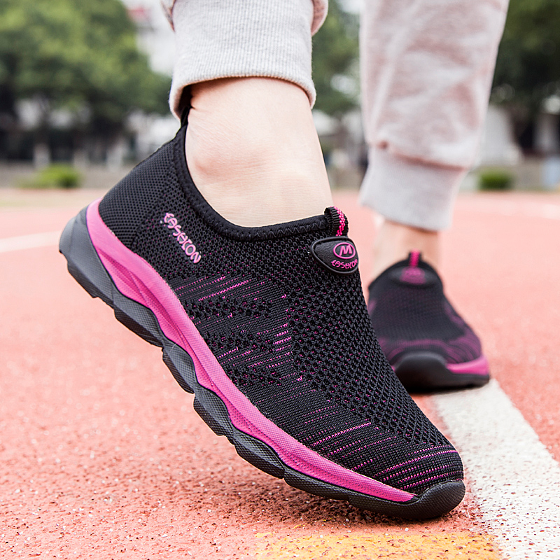 正品张凯丽知 足力健 身老人鞋男正品中老年健步鞋一脚蹬爸爸休闲鞋女