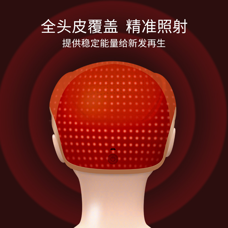 爱满分(Aimanfun)激光生发仪LLLT黑科技激光生发帽生发仪防脱生发帽生发增发密发护发红光治疗仪激光生发头盔高清大图