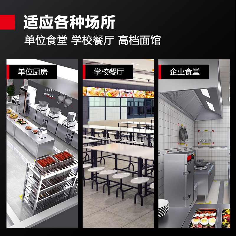 德玛仕(DEMASHI)厨师机全自动 和面机 商用厨房多功能揉面机 HMJ50高清大图