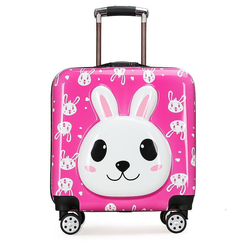 3D立体20寸卡通儿童旅行箱18寸男女宝宝登机箱万向轮小孩子拉杆箱图片