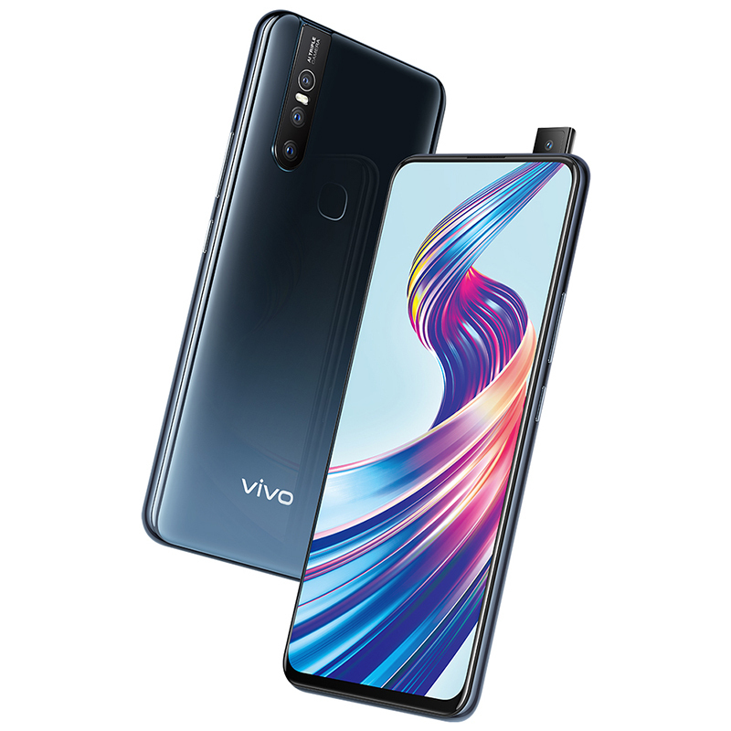 vivo S1 冰原黑 6+128G 升降摄像头零界全面屏拍照游戏手机 全网通4G手机