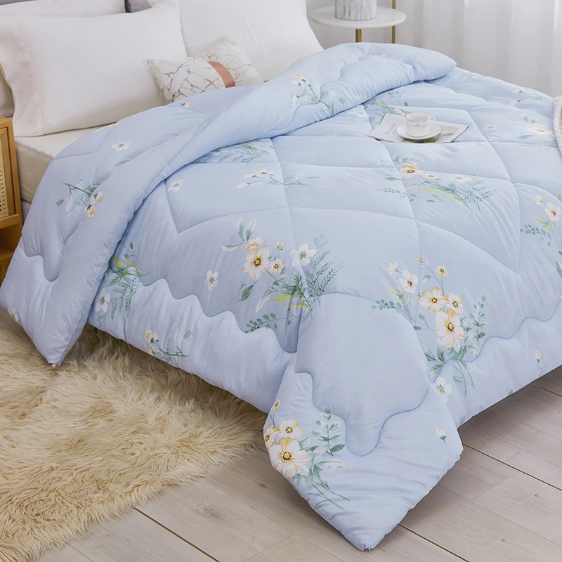 唐纳家纺 经典雅柔被-花间梦 200*230cm/2500g- TN-SAQ21036-1高清大图