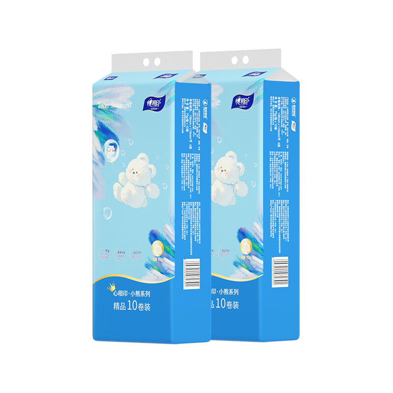 心相印 四层无芯卷纸 70克x10卷/提 RW70(单位:提)高清大图