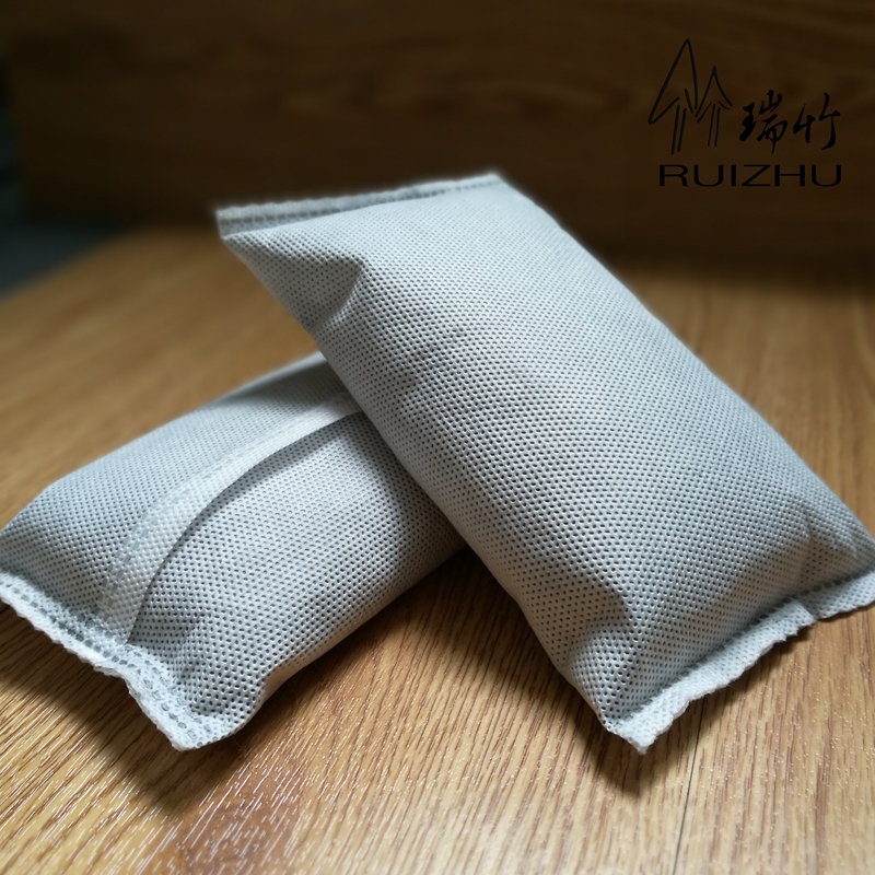 [补贴10%]竹炭包简装100g活性碳包除甲醛除湿冰箱橱柜除味房间装修净化空气高清大图