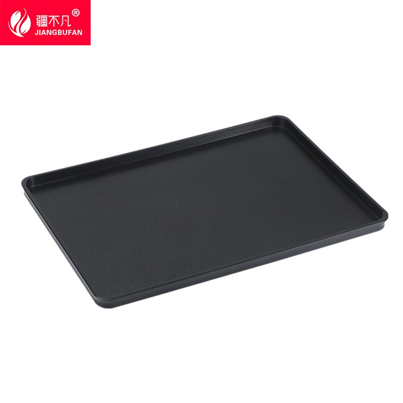 【疆不凡】 pvc托盘 35*24*1cm(黑色) /个