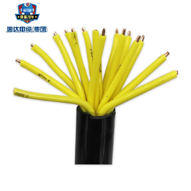 固达电缆 低压电力电缆 ZR-KVV-2-7 米高清大图