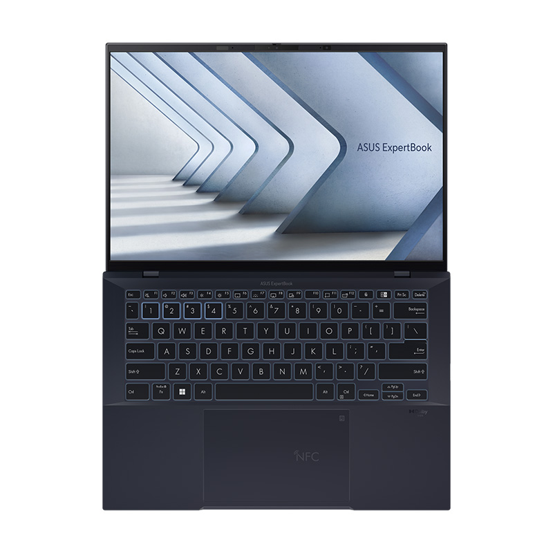 华硕(ASUS)商用笔记本电脑 B9403CVA1355UD15O3 (I7-1355U/16G/1TB SSD/集显/2.8KOLED/ WIN11 Home)高清大图