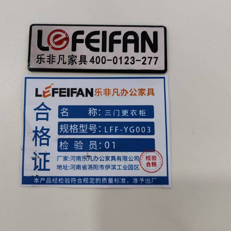 乐非凡办公家具 三门更衣柜 LFF-YG003 台高清大图