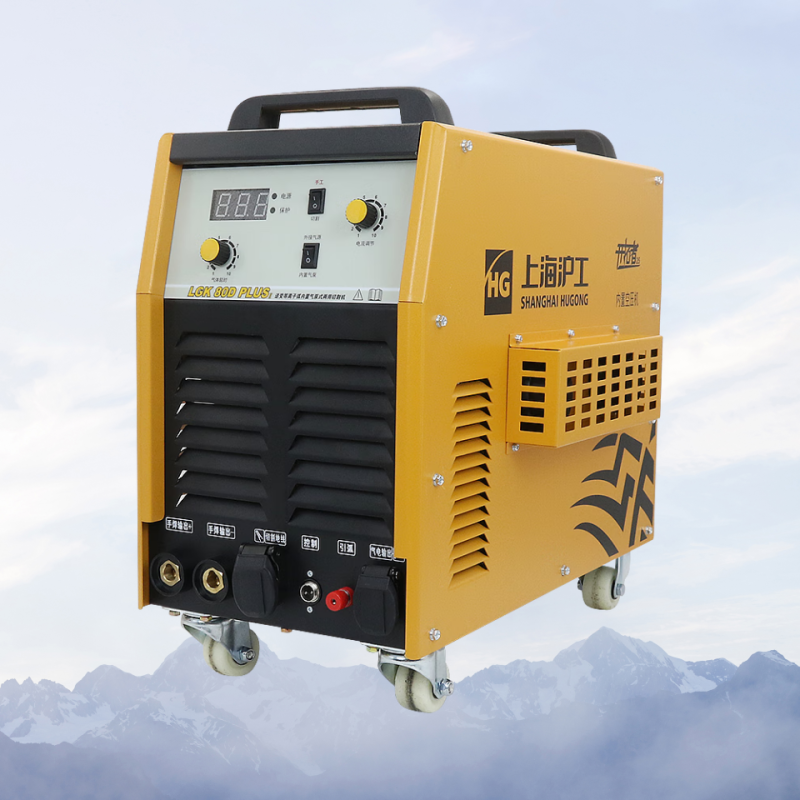 沪工等离子切割机内置气泵一体电焊两用工业级380V LGK-80DPLUS[内置气泵双电压] 带10米割枪
