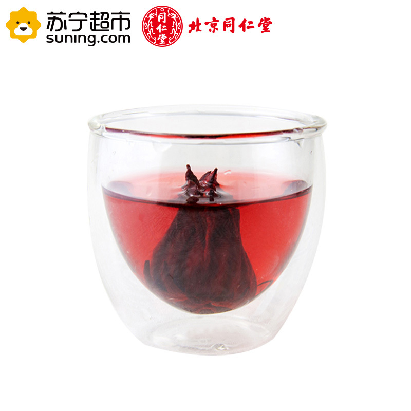 同仁堂养生茶 花草茶饮 玫瑰茄茶