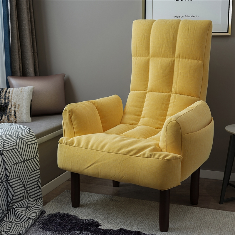 懒人沙发榻榻米单人家用电脑椅卧室阳台小沙发网红款可折叠靠背椅视频