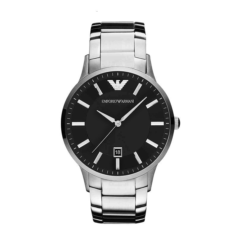 阿玛尼(EMPORIO ARMANI)手表经典商务休闲石英表男表 AR2457