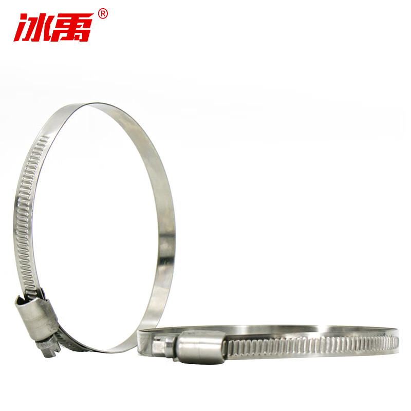 冰禹 德式喉箍 BY-527 304不锈钢 52-76mm 30个 1包高清大图