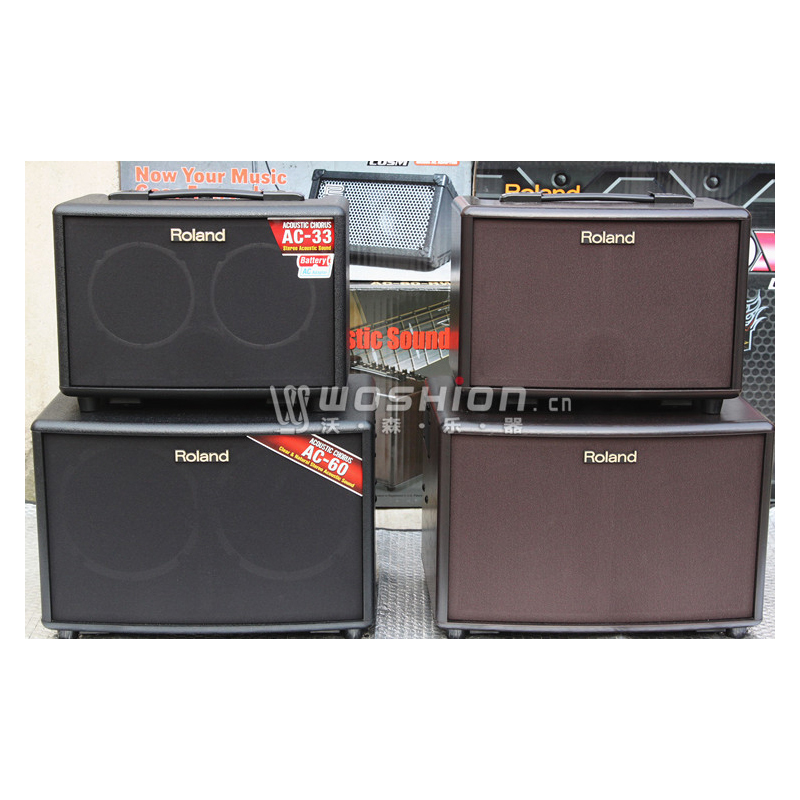 沃森乐器行货 ROLAND罗兰AC-60 AC60 电箱琴立体声 原声吉他音箱 乐器配件