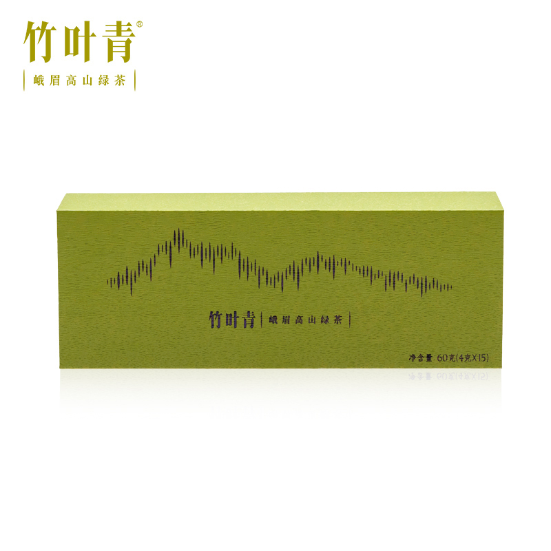 [春茶上市]竹叶青茶叶2021新茶峨眉高山绿茶特级(品味)经典礼盒60g