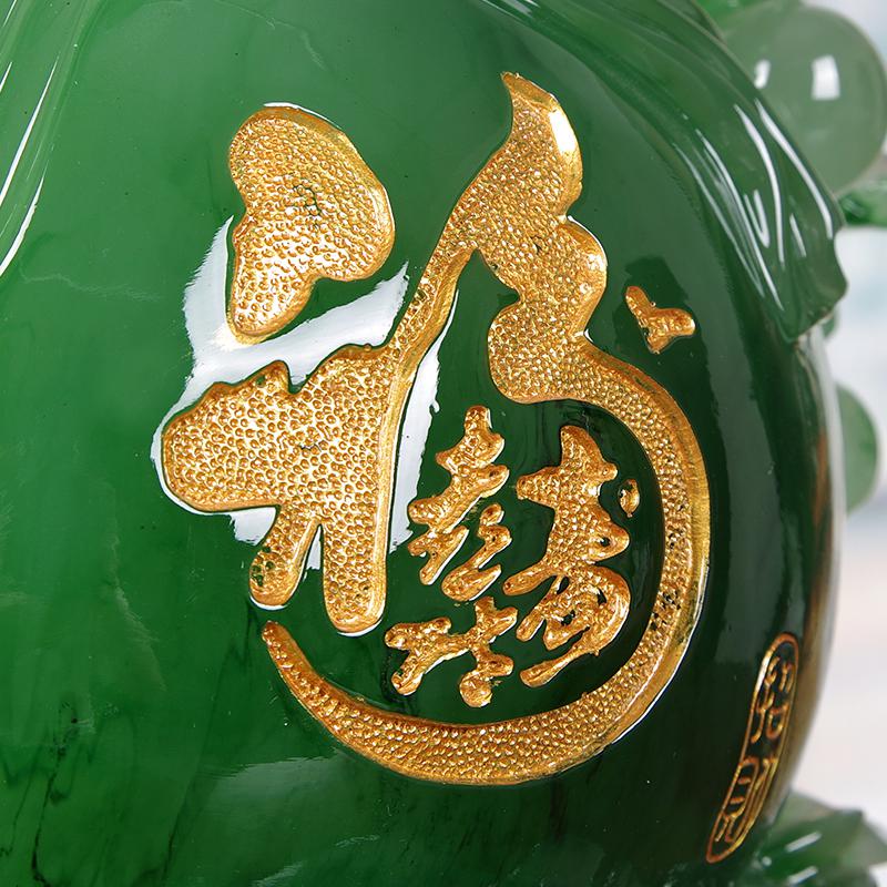 美帮汇葫芦摆件客厅酒柜装饰品福到财到乔迁开业礼品高清大图