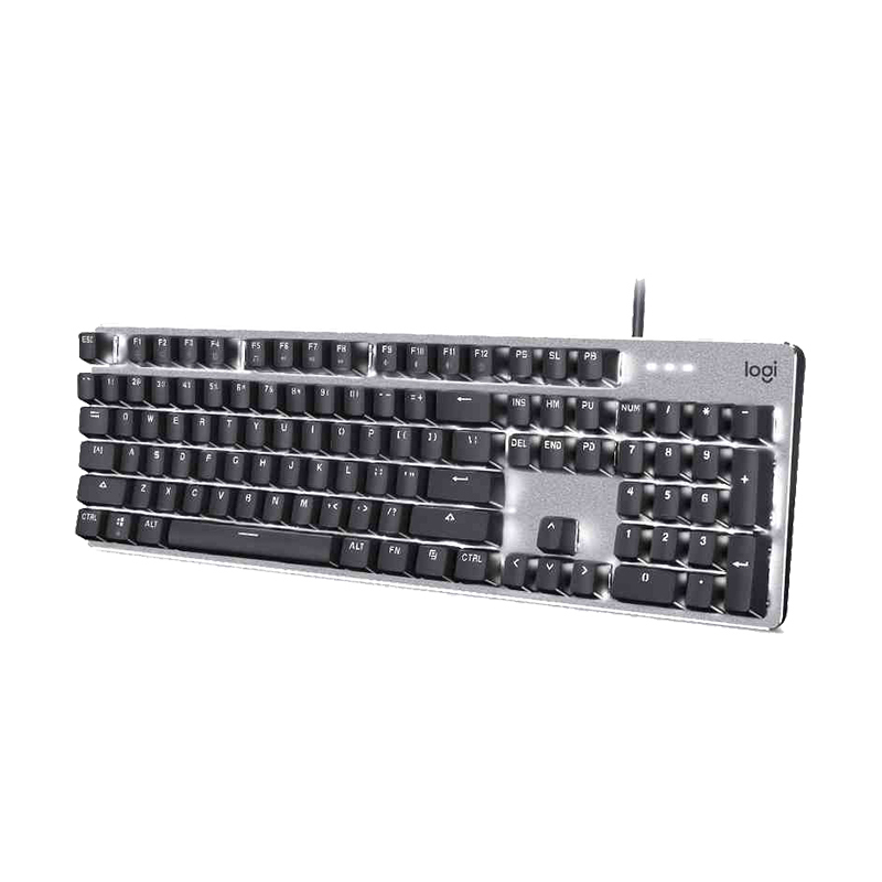 罗技(Logitech) K845机械键盘 游戏有线全尺寸办公家用背光电竞吃鸡 经典输入手感 CHERRY青轴