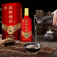 [酒厂自营]酒厂自营酒祖杜康6窖区50度500ml中度批发浓香型白酒 20年窖龄 老池酿造白酒送礼酒自饮酒中秋礼品酒