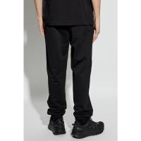 盟可睐(MONCLER)纯棉松紧腰运动裤男户外休闲裤侧袋徽标装饰舒适
