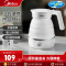 美的(Midea )电水壶SH06simple101食品级硅胶折叠开水烧水壶旅行便携电热水壶 0.6L