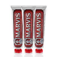 MARVIS玛尔仕肉桂薄荷味牙膏(红色)85ml+85ml+85ml