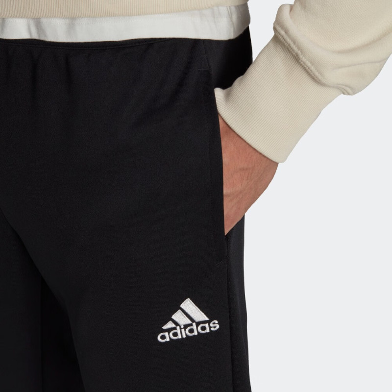 阿迪达斯 (adidas)男裤 ENT22 TR PNT 收口运动透气长裤 HC0332黑色
