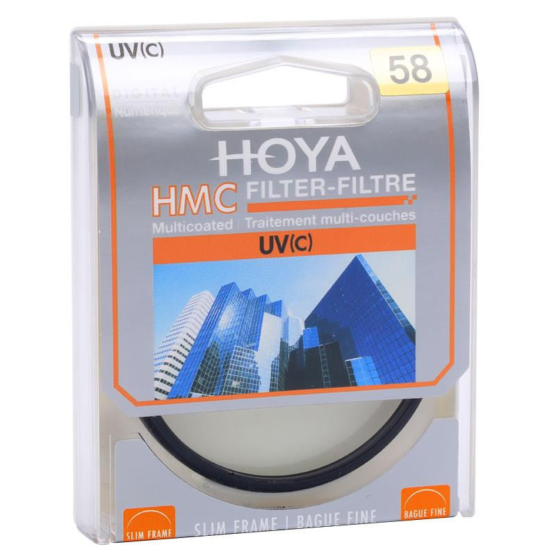保谷(HOYA)HMC(58mm)UV(C)专业UV镜 多层镀膜 镜头滤镜