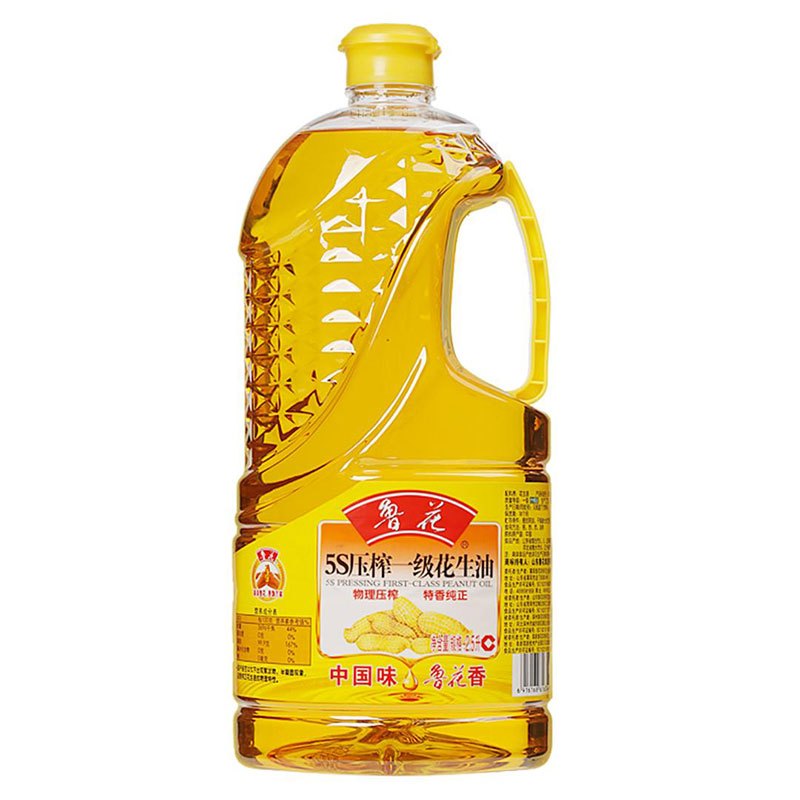 [中粮我买网]鲁花一级压榨花生油2.5L