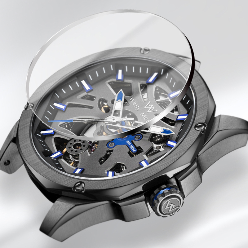 男新款自动机械表品牌正品防水时尚男表风林火山系列镂空腕表wm079m