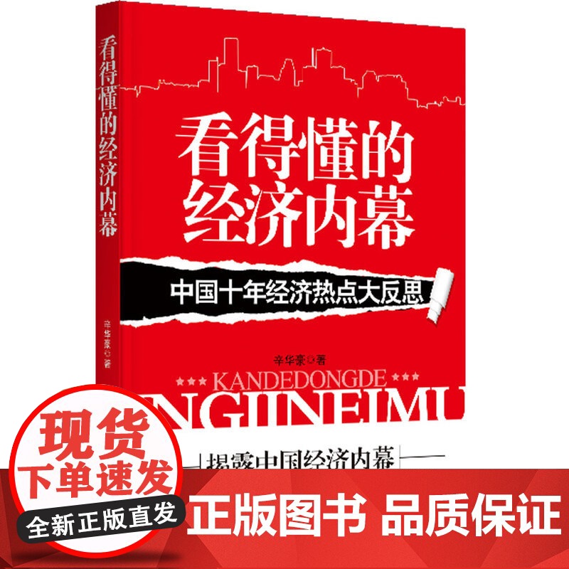 看得懂的经济内幕:中国十年经济热点大反思 辛华豪 中国社会出版社 正版书籍高清大图
