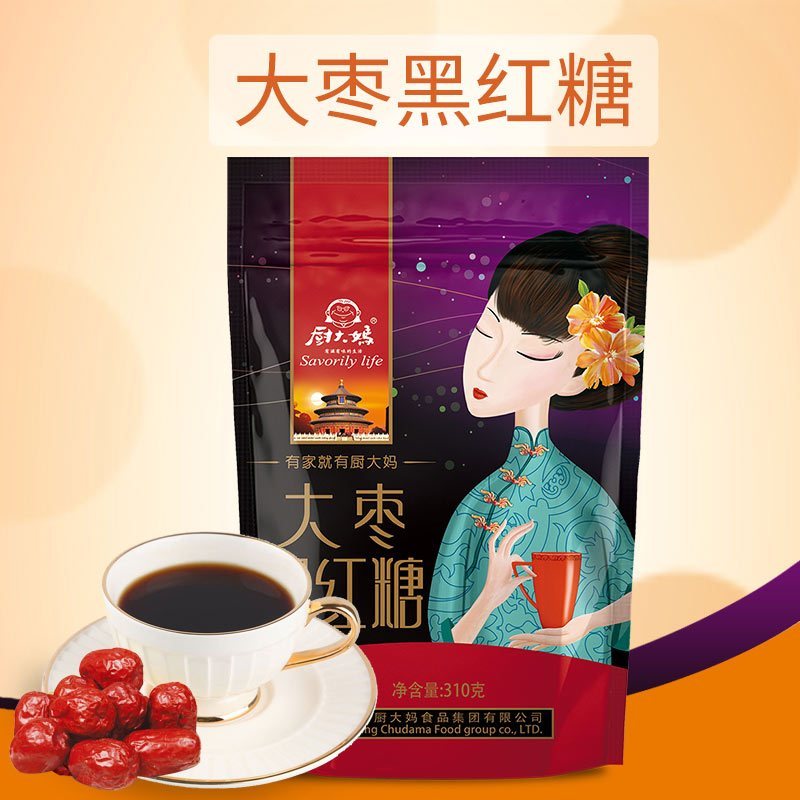 厨大妈大枣黑红糖310g