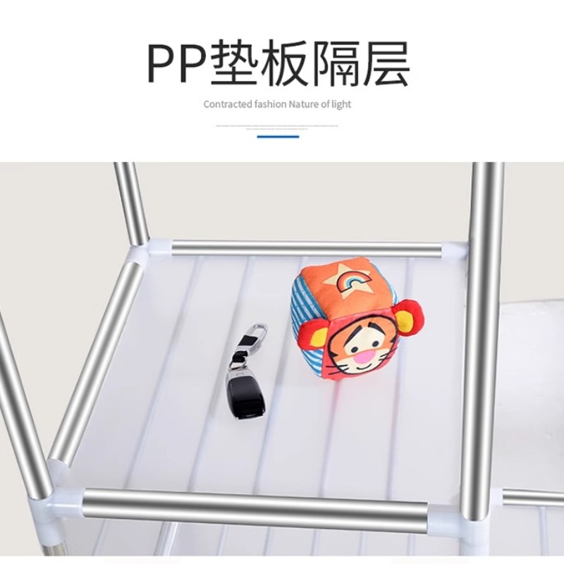 宜掌柜 简易组装衣柜 130cm 个高清大图