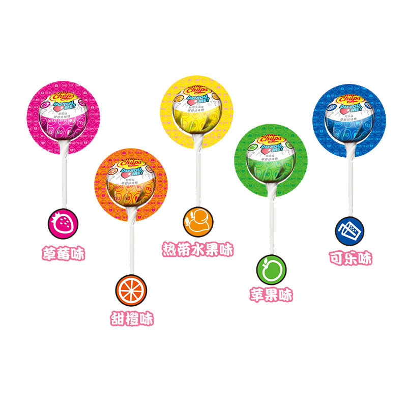 珍宝珠 棒棒糖珍宝珠表白乐14支袋装140g送男女朋友520表白情人节礼物