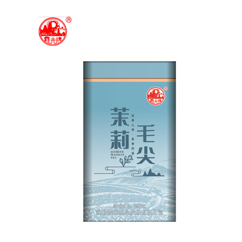 霞光牌 茉莉毛尖250克罐 250g