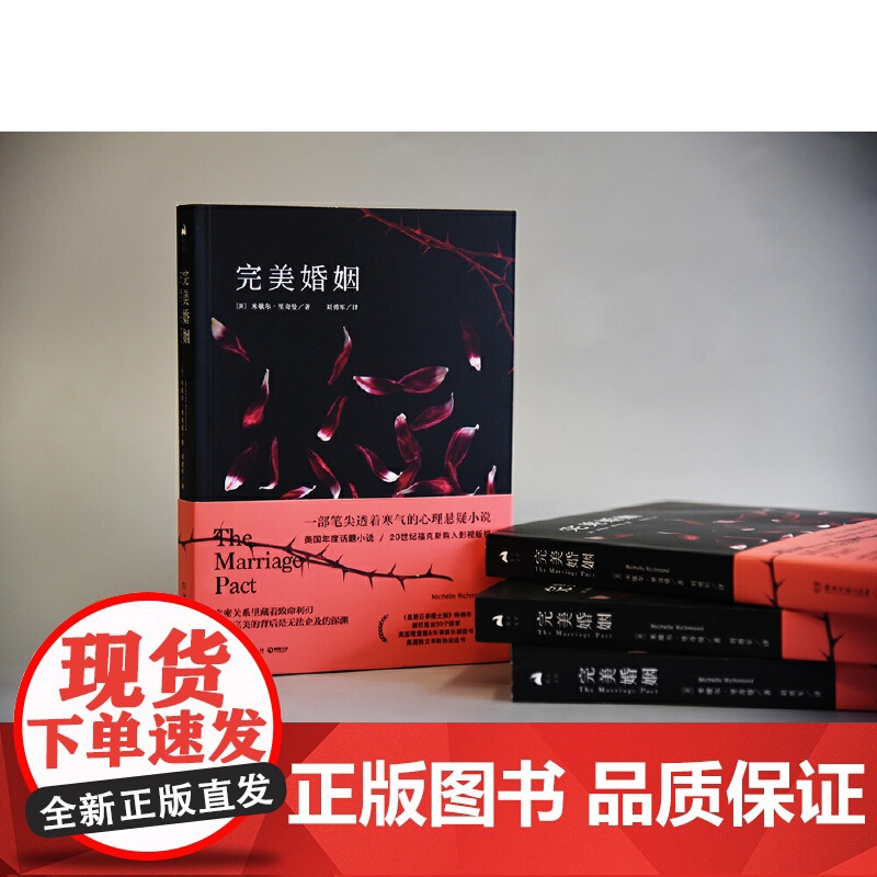 [央视网]完美婚姻 美 米歇尔 里奇曼Michelle Richmond著 一部笔尖透着寒气的心理悬疑小说 湖南文艺出版高清大图
