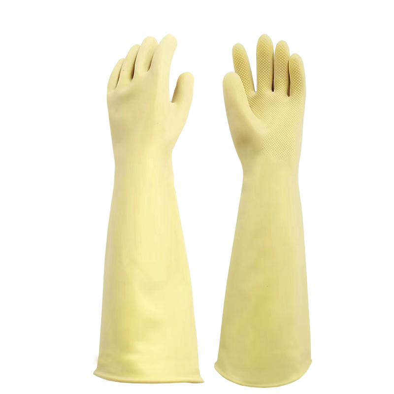 DERUIMAN 耐酸碱 橡胶手套 加厚加大橡胶手套