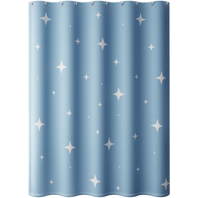 [补贴10%]浴室加厚浴帘布卫生间浴帘套装免打孔洗澡防水帘隔断帘门帘窗帘子图片