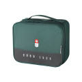 四万公里 SW7308 大容量便携药品收纳包 25*20*13.5cm（个）墨绿色 墨绿色