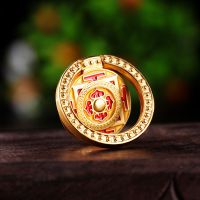 适用 便携式十字金刚杵指环支架通用平板手机支架卡扣粘贴式金属环旋转