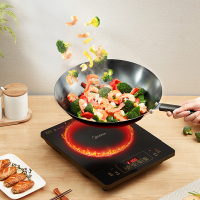 美的（Midea）电磁炉 C21-RT21E0105 爆炒 智能触控式 大线盘 家用多功能大火力电磁炉 2100w电磁灶
