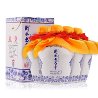 衡水老白干 白酒 青花 42度500ml*4瓶整箱装