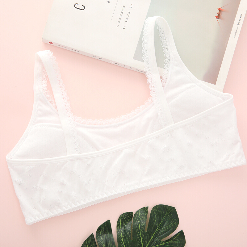 少女内衣育期夏15初中16高中学生17岁14小背心式无钢圈薄款文胸